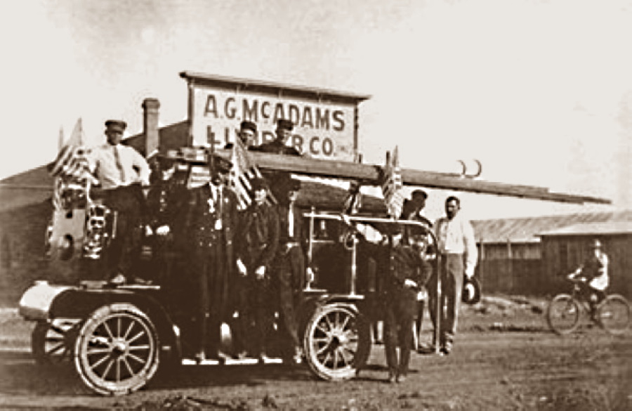 Tulia's First Fire Truck