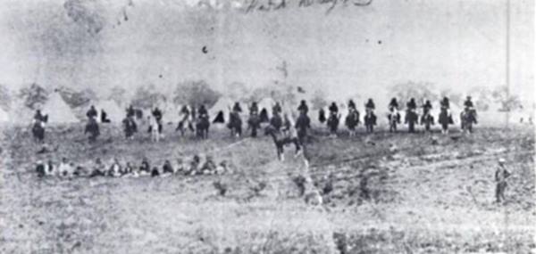 US Cavalry from Fort Elliott