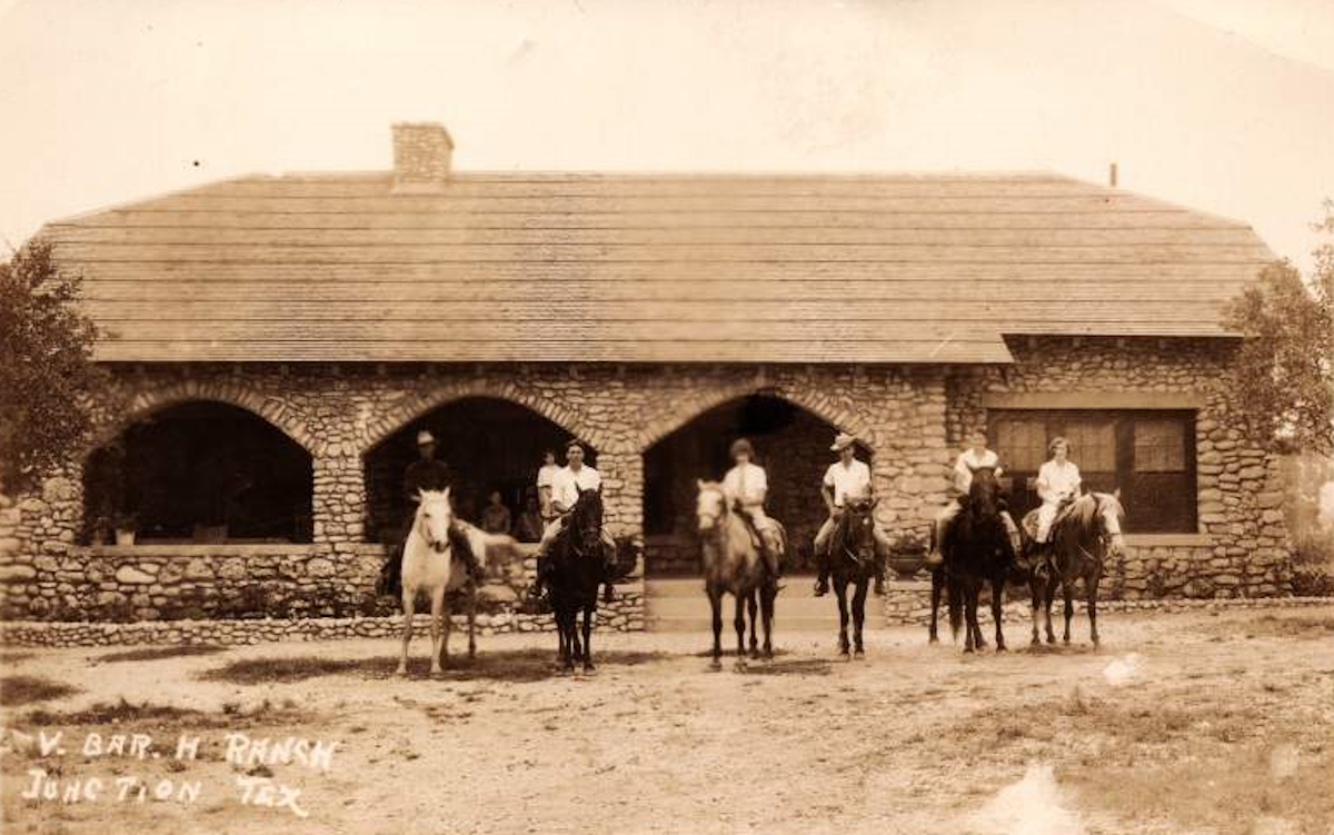 V Bar H Ranch 1930s