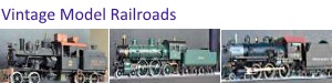 Early Model Railroad Locomotives for sale. Incredibly detailed.