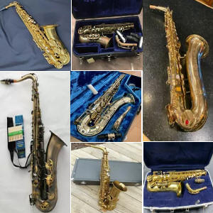 Vintage and Antique Saxophones