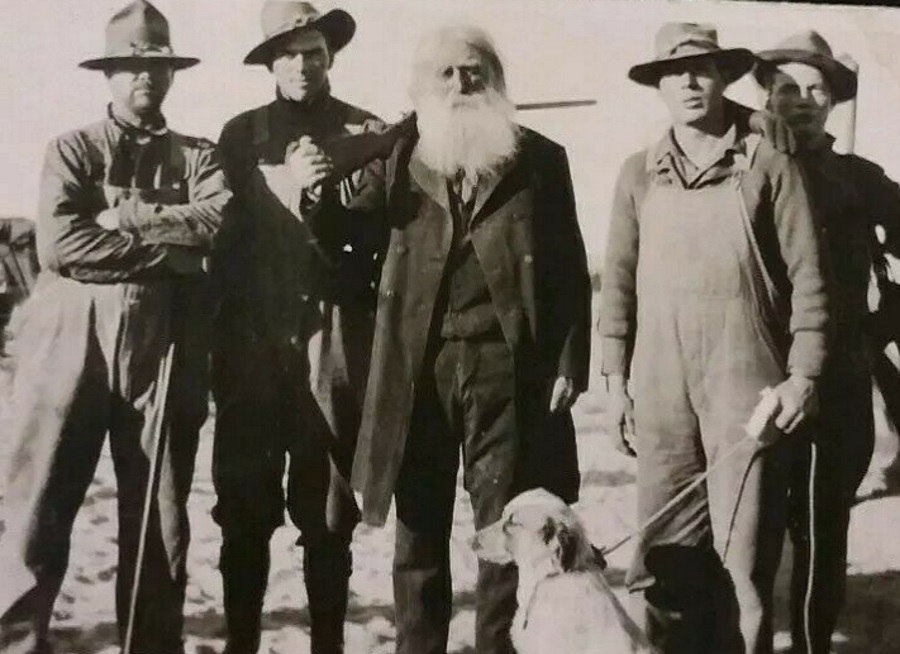 WW1 Volunteers Near Big Spring Texas 1917