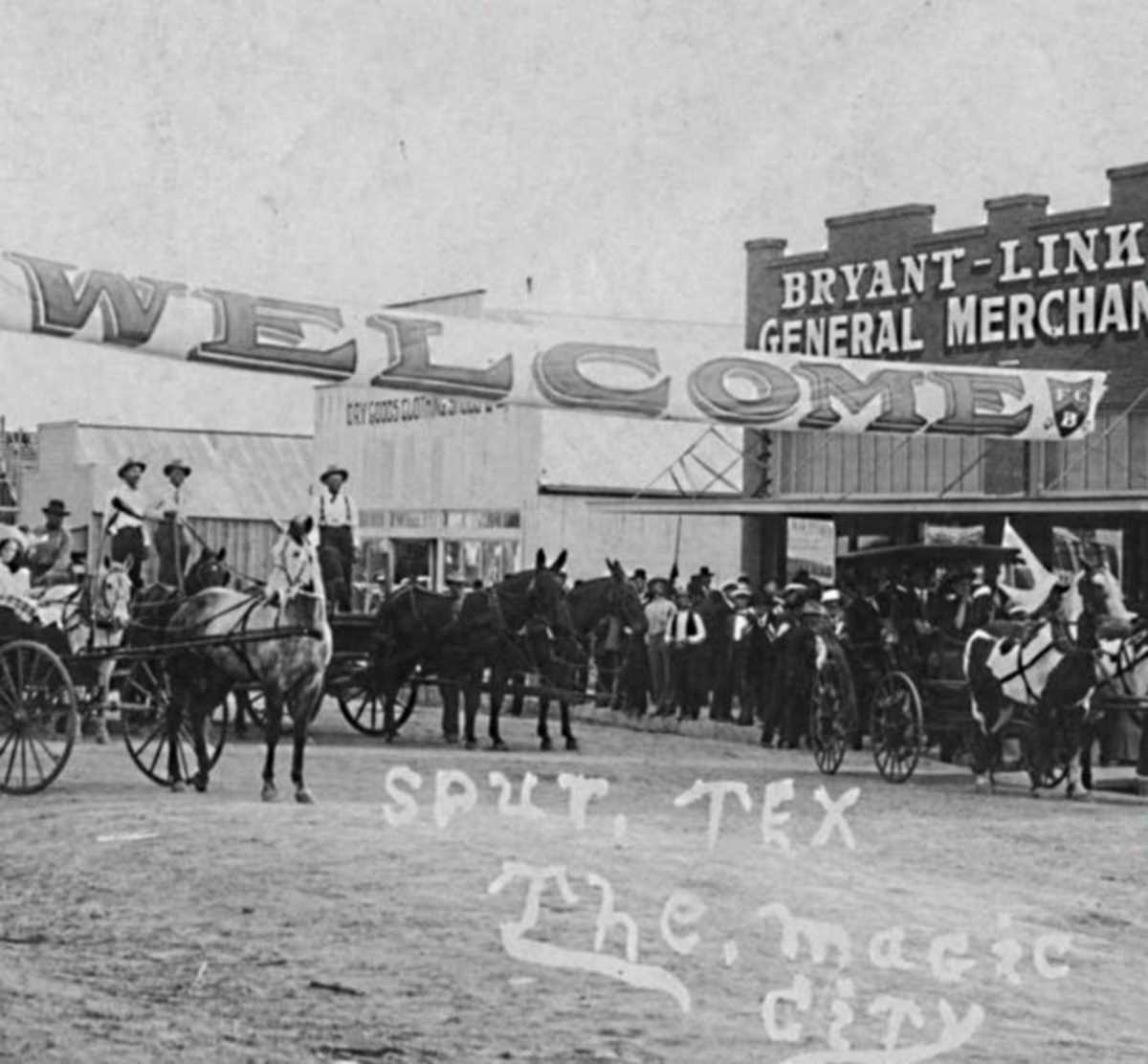 Welcome to Spur Texas in 1900