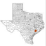 Wharton County Map