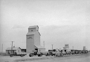 Grain Elevator Potter County Tx 1942
