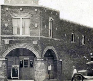 Wilselma Theatre in Slaton Texas in 1920