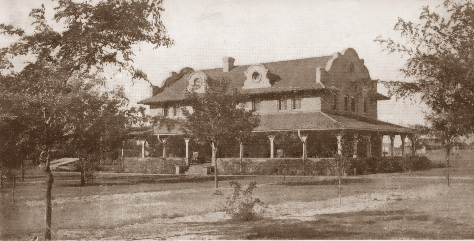 YMCA in Childress Texas in 1907