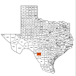 Zavala County Map