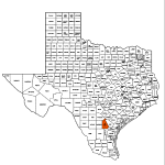 Live Oak County Tx Map