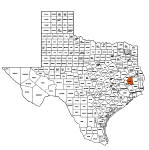 Polk County Texas Map