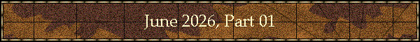 June 2026, Part 01