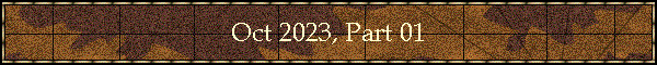 Oct 2023, Part 01