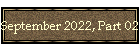 September 2022, Part 02