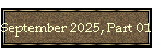 September 2025, Part 01