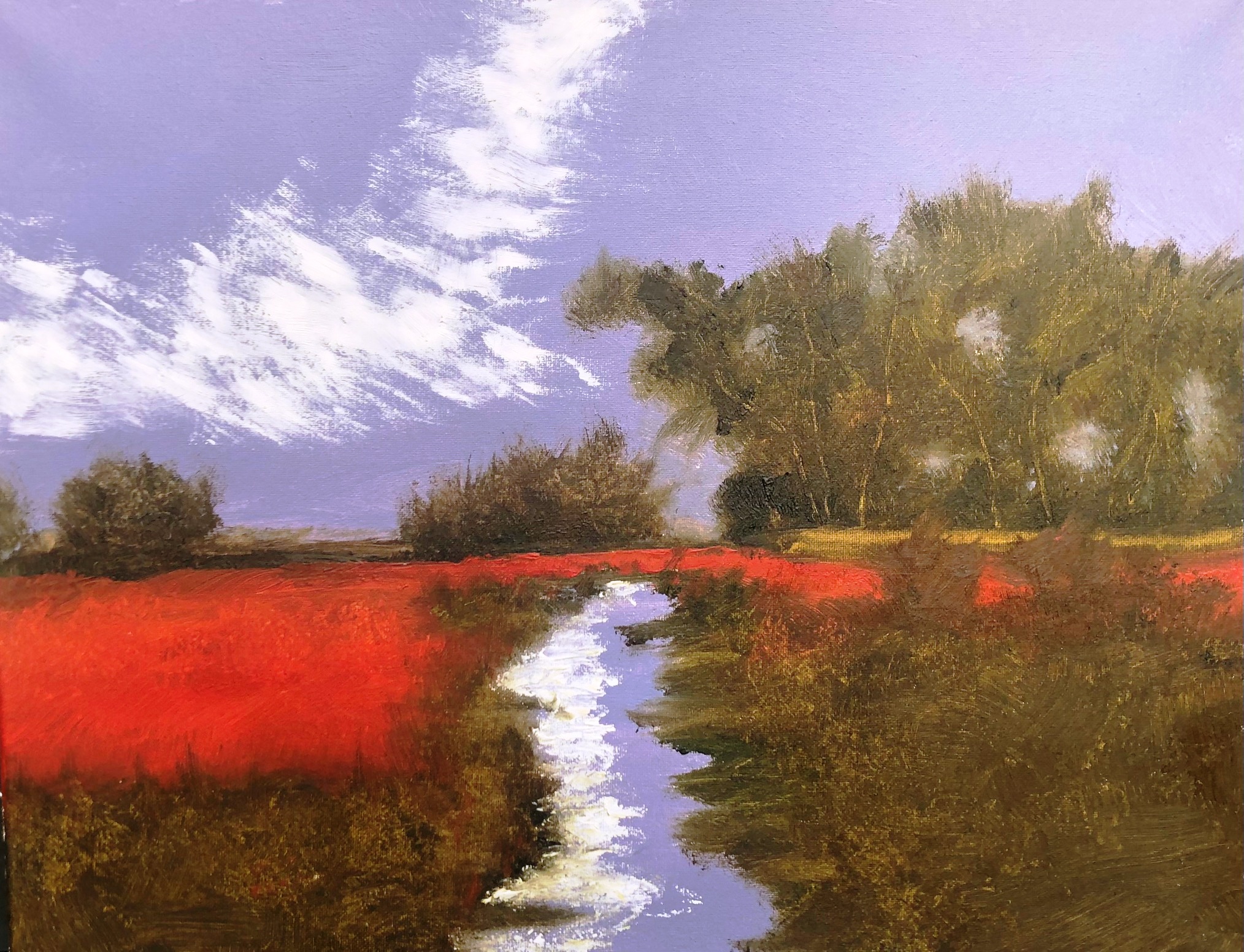 Evening Rest oil painting