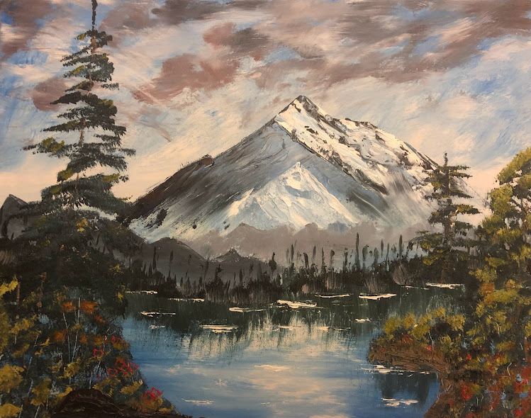 mountain lake 2 large pic