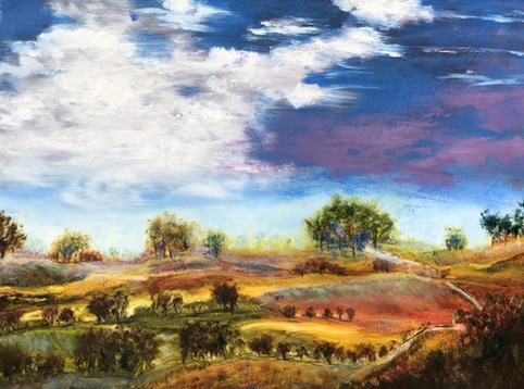 My Diver Oil Painting